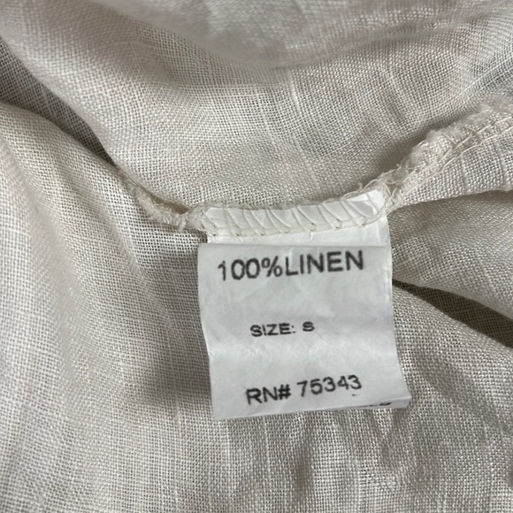 Marissa & Marie 100%Linen Dress- Made in Italy - Picture 6 of 7
